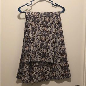 Patterned LuLaRoe maxi skirt